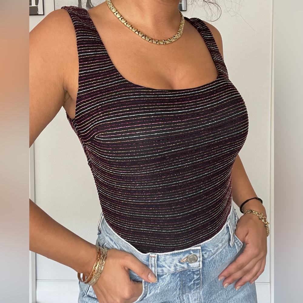 Shimmer bodysuit